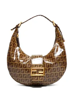 Fendi 2000-2015s Zucchino half-moon shoulder bag 31851314