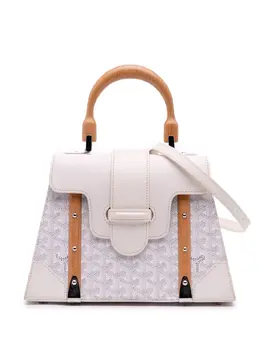 Goyard 2017 Goyardine Saigon Structured PM satchel 31859226