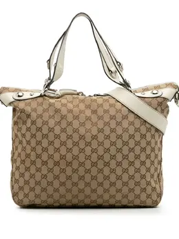 Gucci 2016-2025 Large GG Canvas Icon Bit satchel 31859685