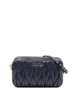 Miu Miu 2010-2025 Nappa Matelasse Double Zip crossbody bag 31859211