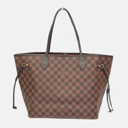 Louis Vuitton Neverfull MM Damier Ebene Canvas Tote Bag 1203955