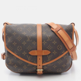 Louis Vuitton Saumur 30 Crossbody Shoulder Bag Monogram Canvas 1203566