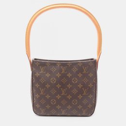 Louis Vuitton Looping MM One Shoulder Bag Monogram Brown 1203560