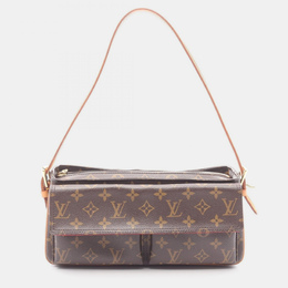 Louis Vuitton Viva Cite MM Shoulder Bag Monogram Canvas Brown 1203557
