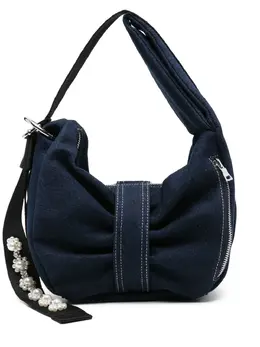 Simone Rocha bow pearl-embellished shoulder bag 29732251