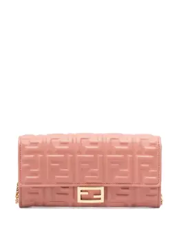 Fendi FF-logo quilted mini bag 31785952