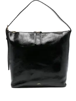 A.P.C. zip-fastening leather shoulder bag 31774965