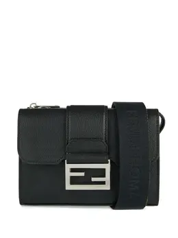 Fendi Double Baguette leather shoulder bag 30128720