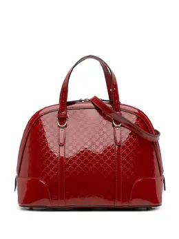 Gucci 2016-2025 Medium MicroGuccissima Patent Nice Dome satchel 31866664
