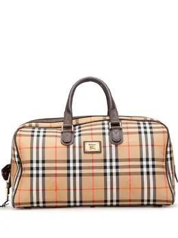 Burberry 20th Century Haymarket Check Canvas travel bag 31867800