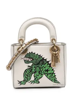 Christian Dior 2017 Limited Edition Niki De Saint Phalle Mini Calfskin Dragon Lady Dior satchel 31868385