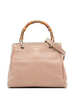 Gucci 2016-2025 Small Calfskin Bamboo Shopper satchel 31868425
