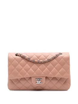 Chanel 2009-2010 Medium Classic Lambskin Double Flap shoulder bag 31869378