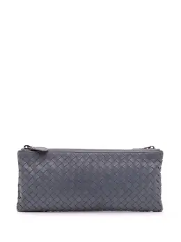 Bottega Veneta 2012-2025 Nappa Intrecciato Double Zip clutch bag 31868361