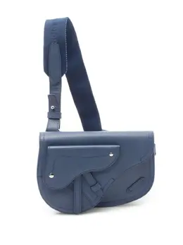 Christian Dior 2019 Grained Calfskin Saddle Pouch crossbody bag 31866273