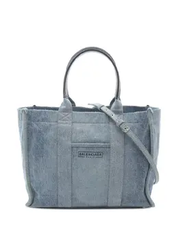 Balenciaga 2000-2025 Medium Denim Hardware Tote satchel 31867391