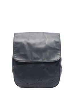 Chanel 1996-1997 CC Stitched Lambskin backpack 31868248