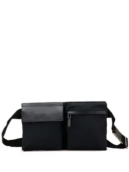 Gucci 2000-2015 GG Canvas Double Pocket belt bag 31867834
