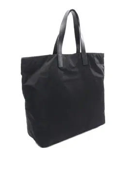 Prada 2013-2025 Saffiano Trimmed Tessuto tote bag 31869613
