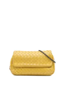 Bottega Veneta 2012-2025 Mini Nappa Intrecciato Expandable Chain Flap crossbody bag 31867919