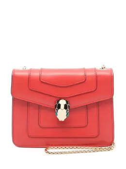 Bvlgari 2012-2025 Small Leather Square Serpenti Forever Chain crossbody bag 31872145