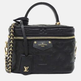Louis Vuitton Vanity Coussin PM Black Monogram Leather Shoulder Bag 1204257