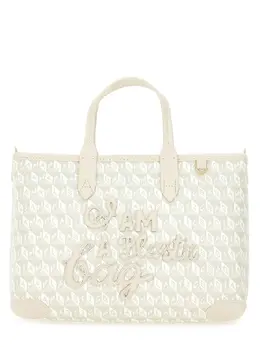 Anya Hindmarch-Xs Tote Bag With "I Am A Plastic Bag" Pattern-Donna 52463377121620