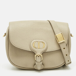 Christian Dior Beige Leather Mediun Bobby Crossbody Bag 1204652
