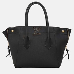 Louis Vuitton Freedom Black Leather Tote Bag 1204431