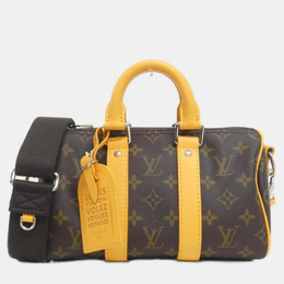 Louis Vuitton Keepall Bandouliere 25 Monogram Canvas and Leather Boston Bag 1204294