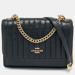 Coach Black Quilted Leather Klare Crossbody Bag 1204189
