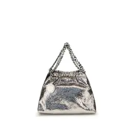Stella McCartney Metallic crackle-effect Falabella Shoulder Bag st7b0144wp05871113bb