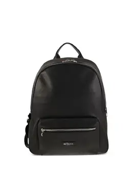 Kiton leather top-handle backpack 24626886