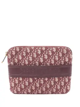 Christian Dior 2018 Oblique Canvas clutch bag 31887236