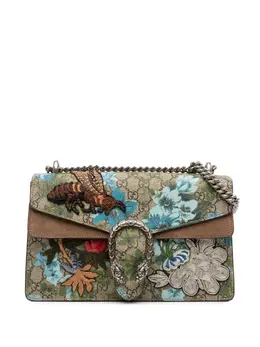 Gucci 2016-2025 Medium GG Supreme Blooms and Bee Dionysus shoulder bag 31885975