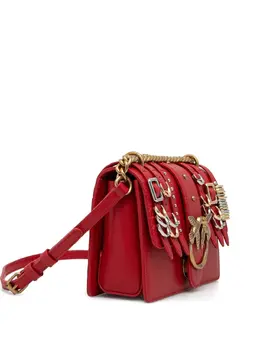 Pinko small Love Love Birds chain-strap crossbody bag 30537804