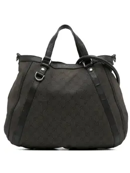 Gucci 2016-2025 GG Denim Abbey D Ring satchel 31886866