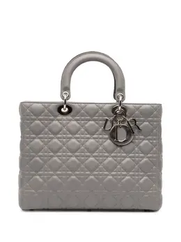 Christian Dior 2014 Large Lambskin Cannage Lady Dior satchel 31885258