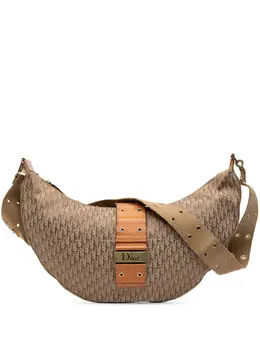 Christian Dior 2003 Diorissimo Trotter Canvas Street Chic hobo bag 31887036