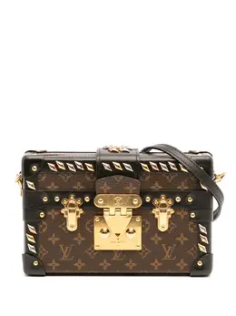 Louis Vuitton 2015 Monogram Studded Petite Malle crossbody bag 31886163