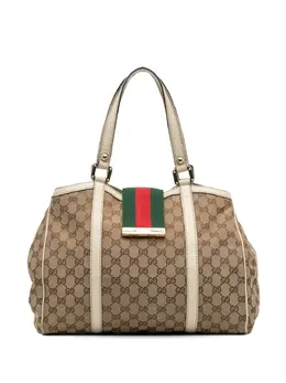 Gucci 2016-2025 GG Canvas Web New Ladies tote bag 31884842