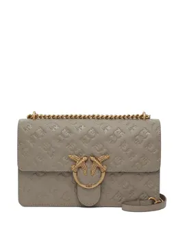 Pinko Love Birds debossed leather cross body bag 30379383