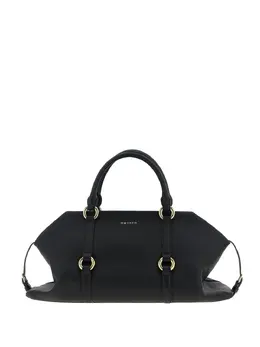 Alexander McQueen Farrington ring-detail leather tote bag 31890872