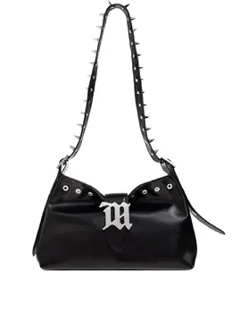 Misbhv studded logo-detail shoulder bag 31606760