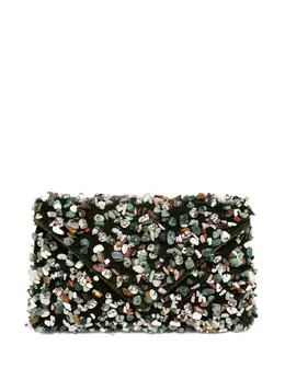 Dries Van Noten mini stone-embellished envelope bag 30884287