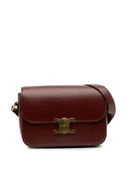 Celine 2018 Classique Shiny Calfskin Triomphe crossbody bag 31885551