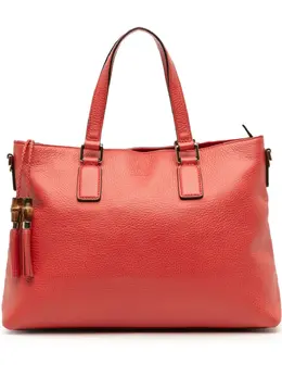 Gucci 2016-2025 Leather Bamboo Tassel satchel 31885967