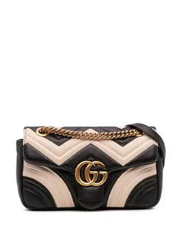Gucci 2016-2025 Small GG Marmont Matelasse Leather Flap crossbody bag 31886480