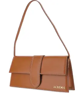 Jacquemus The Long Bambino leather flap-closure shoulder bag 31890421