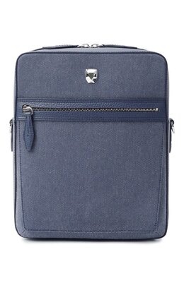Сумка Silvio medium Rubeus Milano cr0ssb0dy medium/calfskin gran prix+canvas napac0t